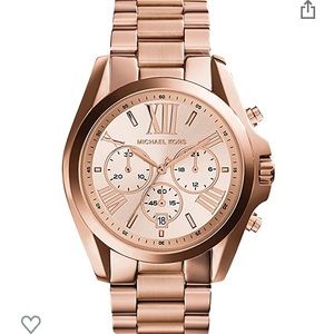 Michael Kors Rosegold Bradshaw Watch 43 MM